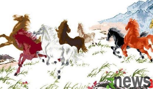 The matching of original embroidery pictures Maintenance of original embroidery pictures